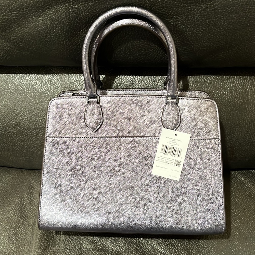 Kate spade outlet metallic candied flower handbag - Picture 7 of 13